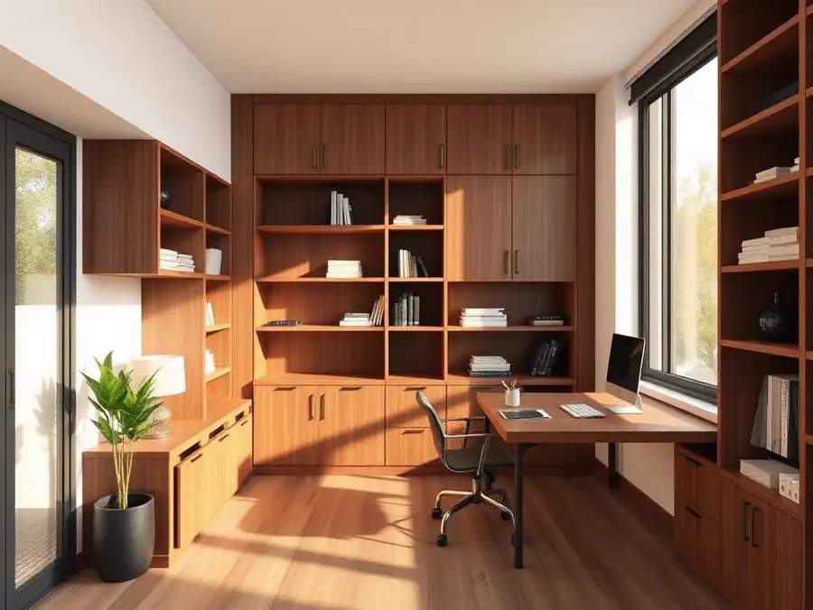 Basement finish proposal, AI construction rendering produced with ProGrade AI